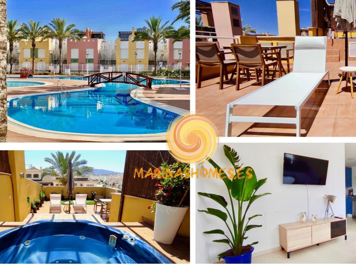Ferienwohnung Agua Marinas - Tu Atico Con Jacuzzi Privado! Vera Exterior foto