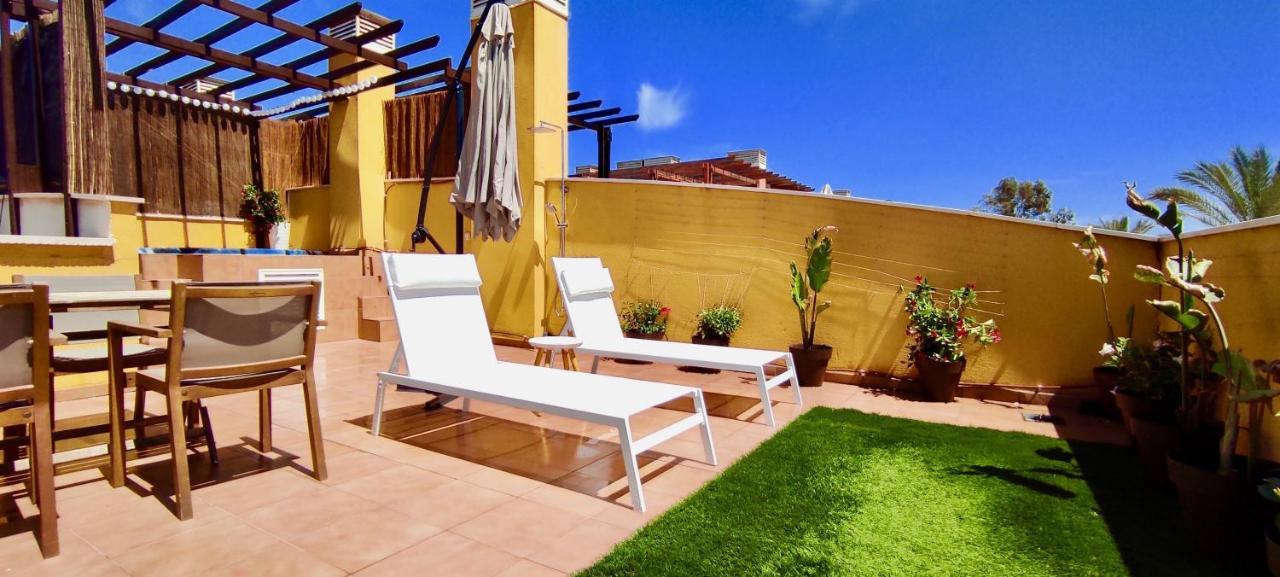 Ferienwohnung Agua Marinas - Tu Atico Con Jacuzzi Privado! Vera Exterior foto